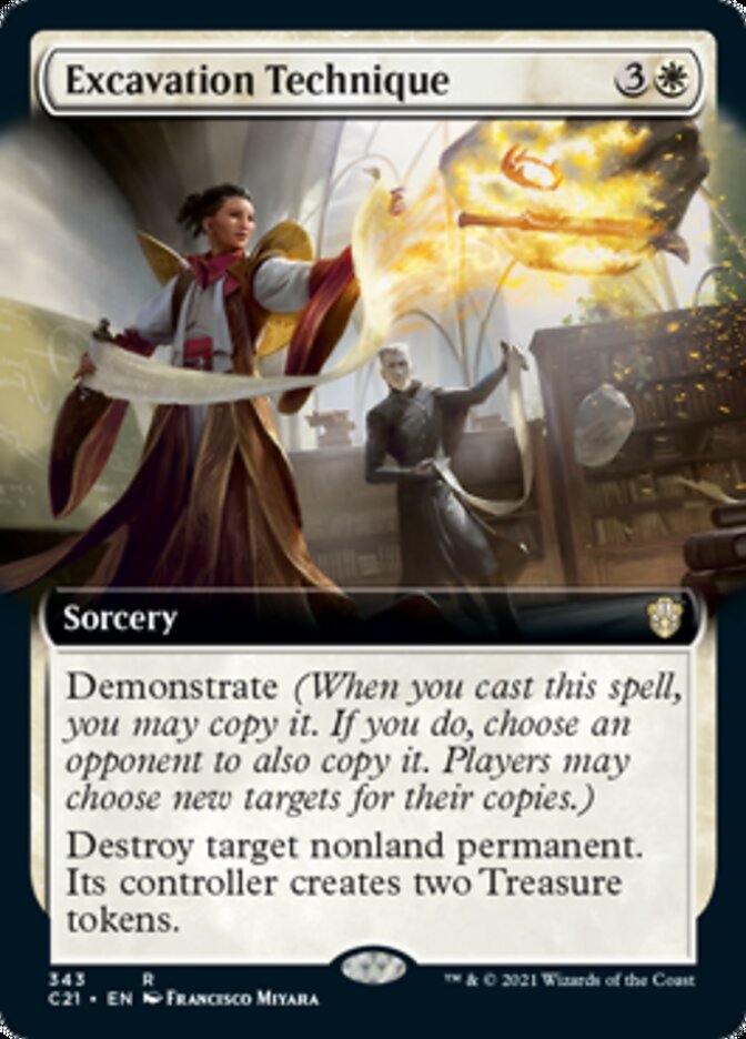 Excavation Technique (Extended Art) [Commander 2021] | Black Swamp Games
