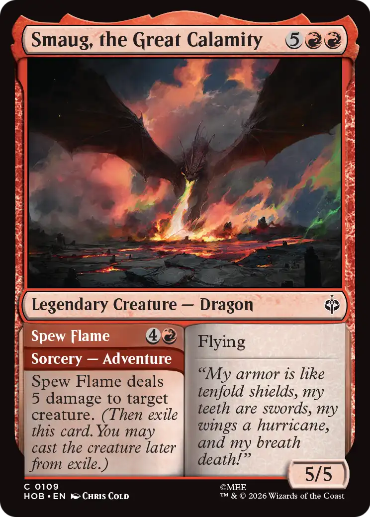 Smaug, the Great Calamity [The Hobbit] | Black Swamp Games