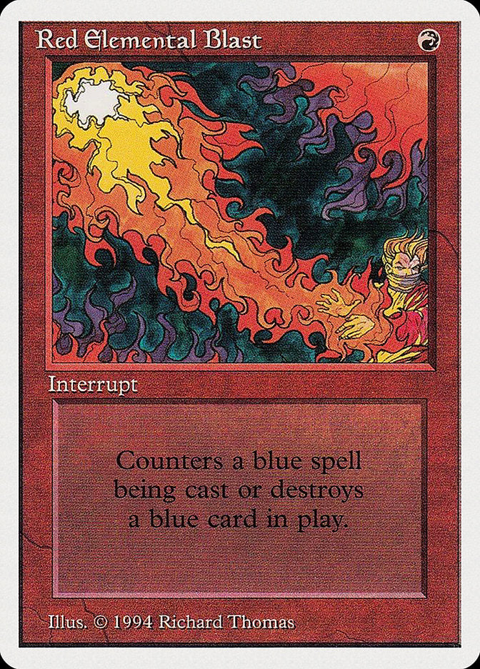 Red Elemental Blast [Summer Magic / Edgar] | Black Swamp Games
