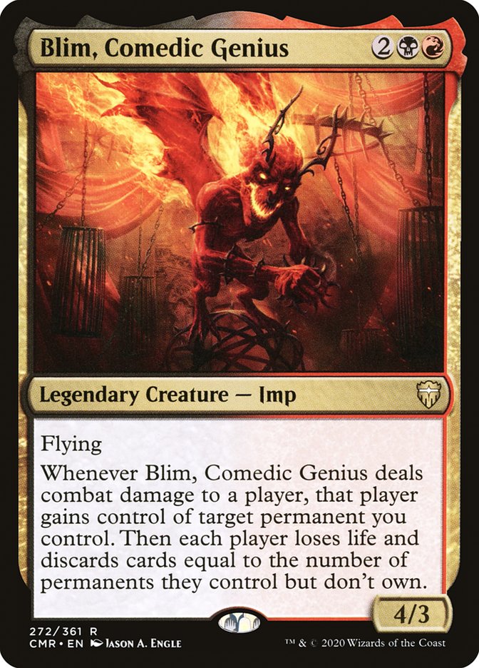 Blim, Comedic Genius [Commander Legends] | Black Swamp Games