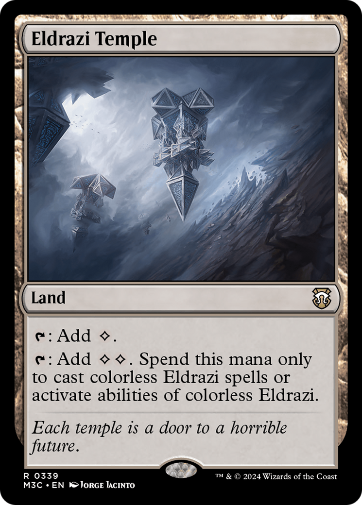 Eldrazi Temple (Ripple Foil) [Modern Horizons 3 Commander] | Black Swamp Games