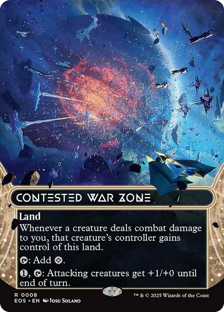 Contested War Zone (0008) (Borderless) [Edge of Eternities: Stellar Sights] | Black Swamp Games