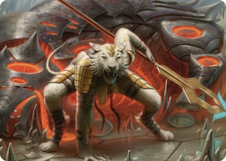 Sunspear Shikari Art Card [Commander Masters Art Series] | Black Swamp Games