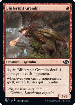 Blisterspit Gremlin [Jumpstart 2022] | Black Swamp Games