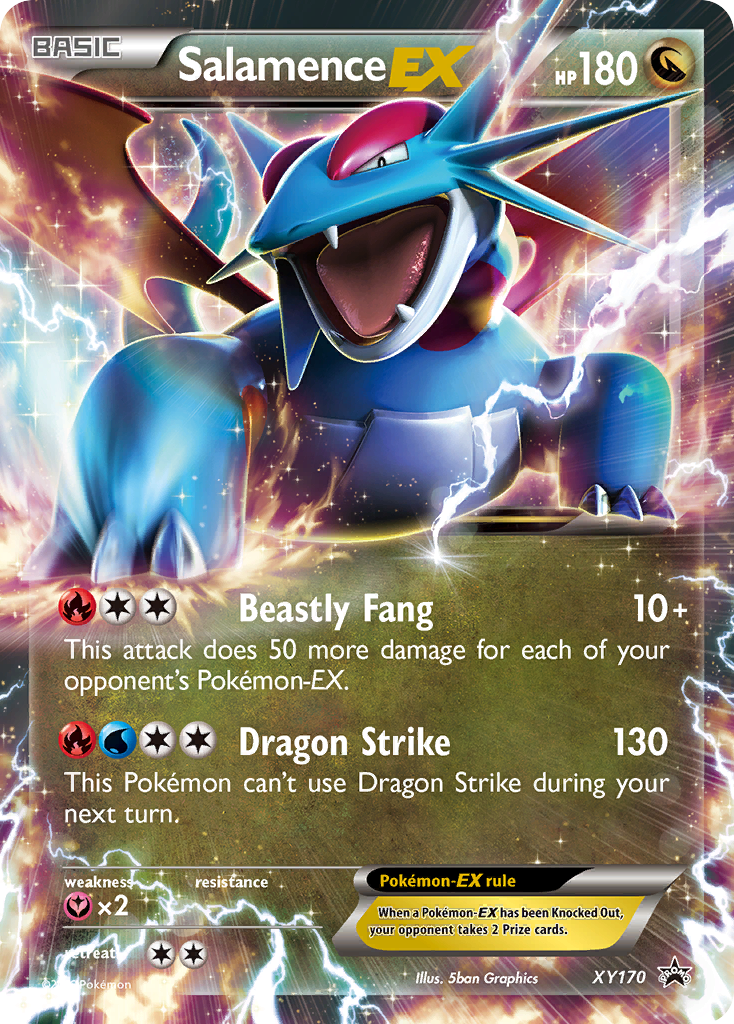 Salamence EX (XY170) [XY: Black Star Promos] | Black Swamp Games