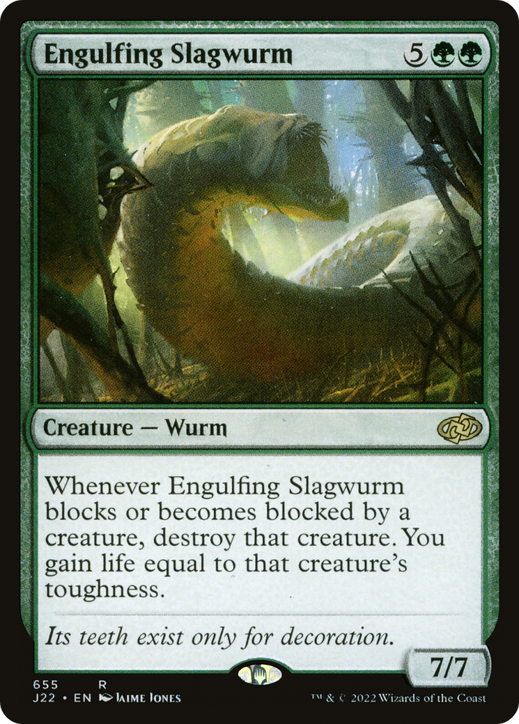 Engulfing Slagwurm [Jumpstart 2022] | Black Swamp Games