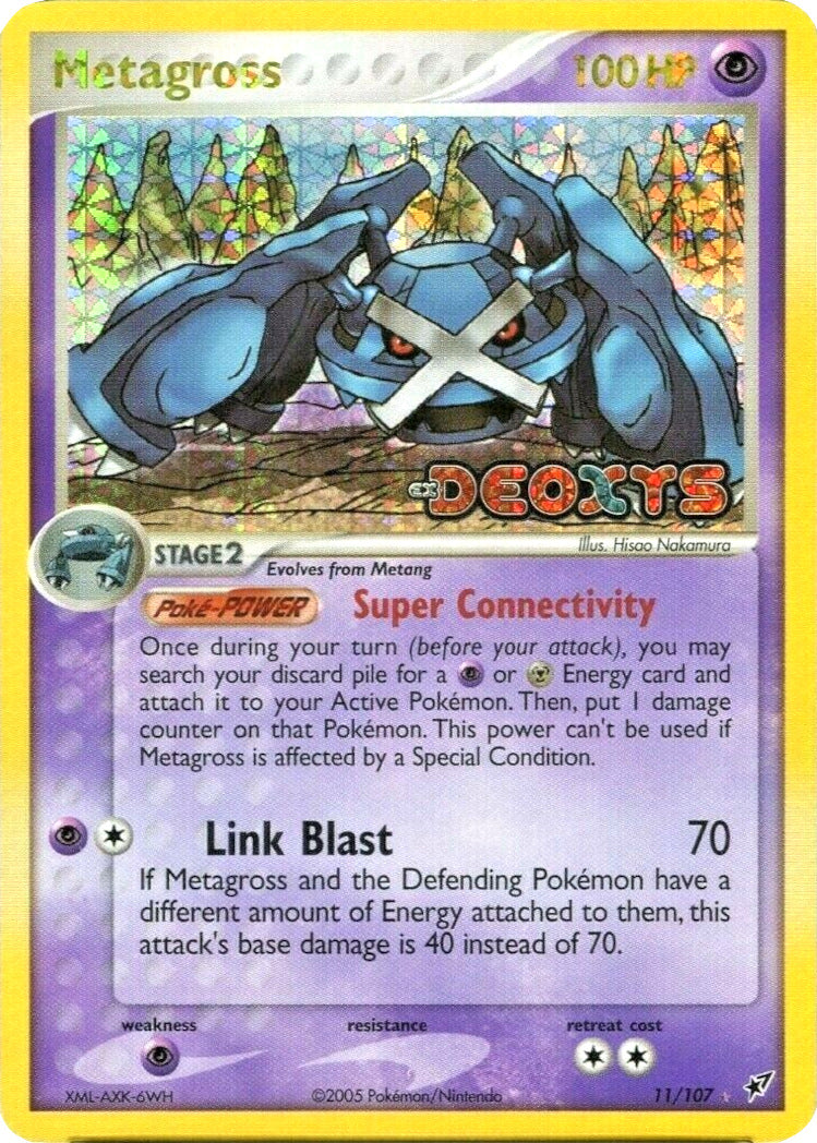 Metagross (11/107) (Stamped) [EX: Deoxys] | Black Swamp Games