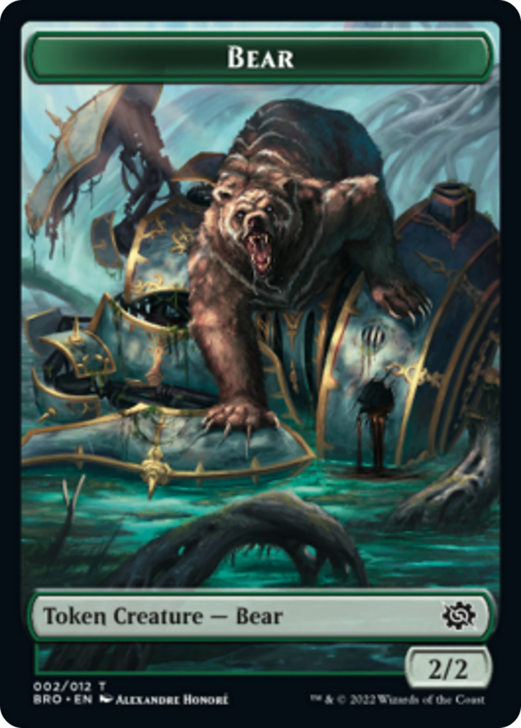 Bear Token [The Brothers' War Tokens] | Black Swamp Games