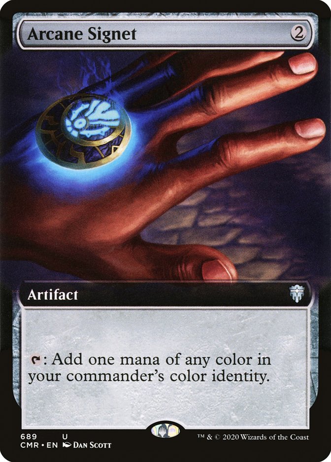 Arcane Signet (Extended Art) [Commander Legends] | Black Swamp Games