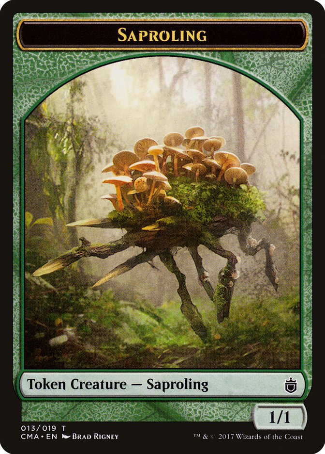 Saproling Token [Commander Anthology Tokens] | Black Swamp Games