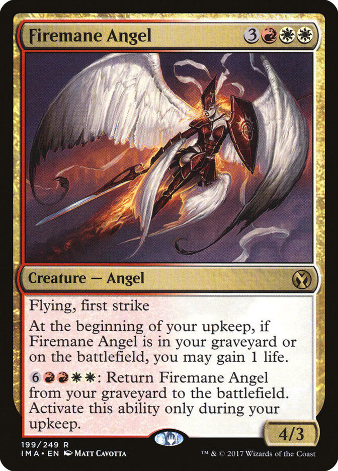 Firemane Angel [Iconic Masters] | Black Swamp Games