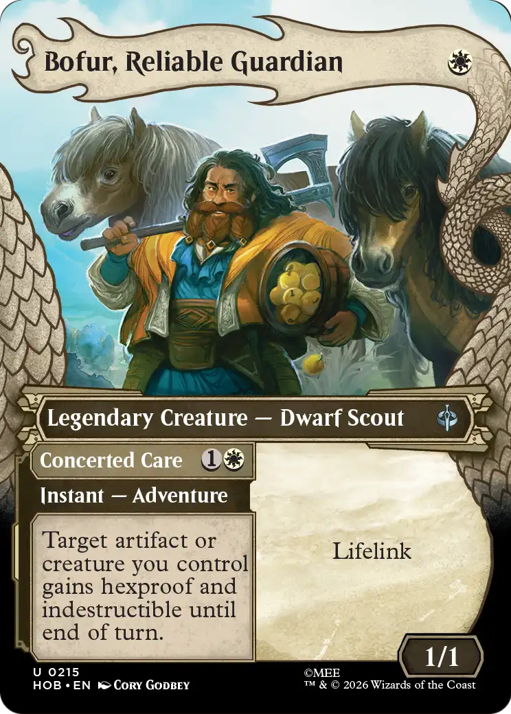Bofur, Reliable Guardian (Showcase) [The Hobbit] | Black Swamp Games