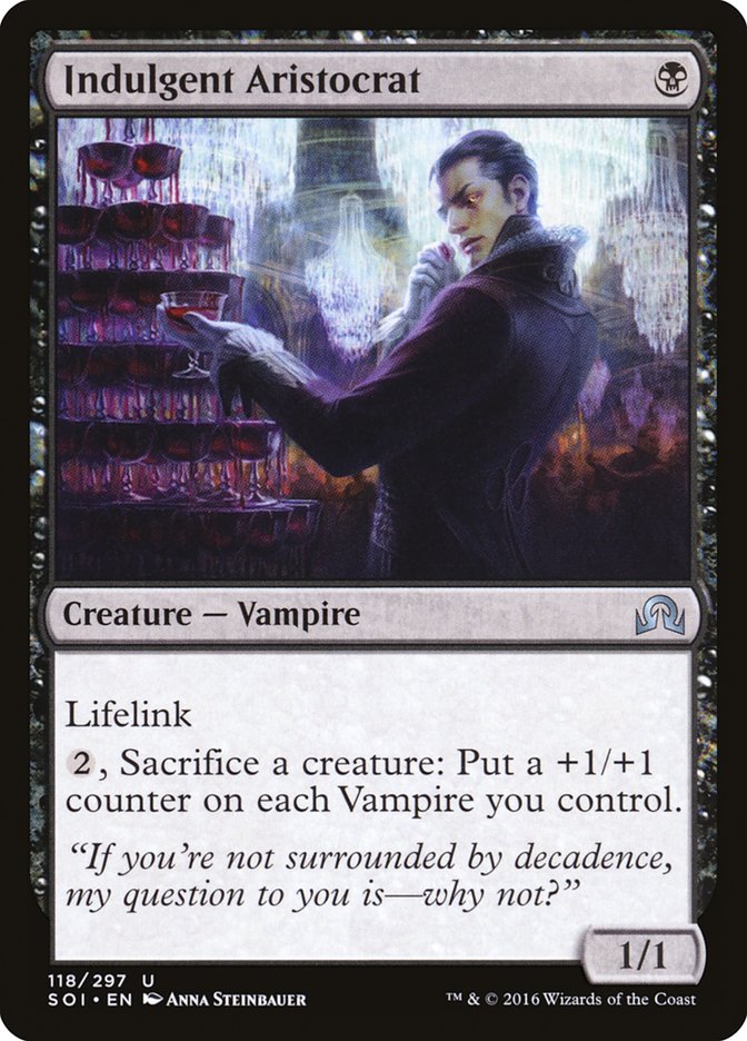 Indulgent Aristocrat [Shadows over Innistrad] | Black Swamp Games