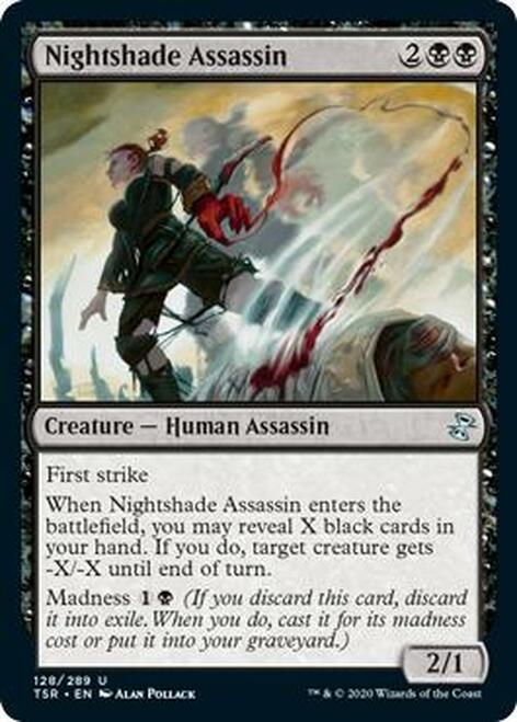 Nightshade Assassin [Time Spiral Remastered] | Black Swamp Games