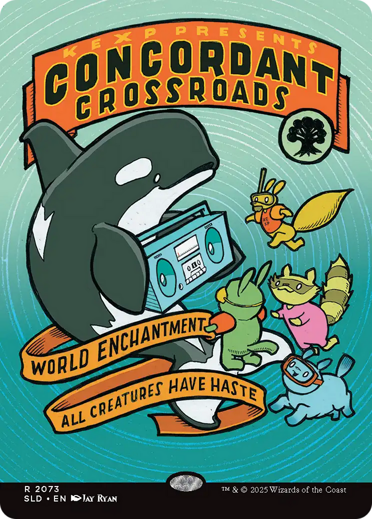 Concordant Crossroads (2073) (Rainbow Foil) [Secret Lair Drop Series] | Black Swamp Games