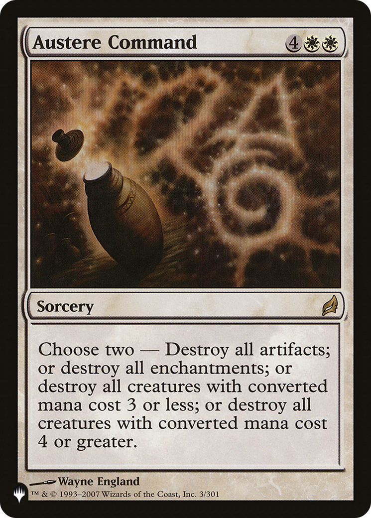 Austere Command (Surge Foil) [Marvel Super Heroes Commander] | Black Swamp Games