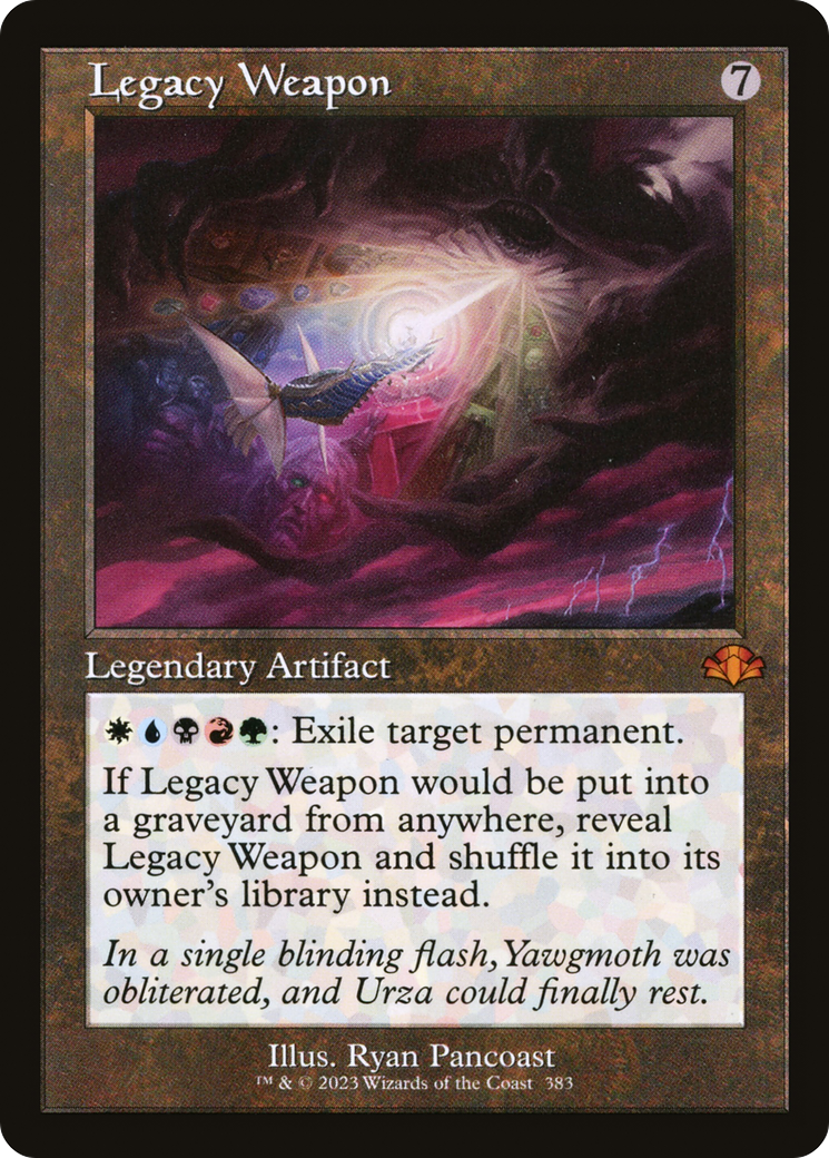 Legacy Weapon (Retro) [Dominaria Remastered] | Black Swamp Games