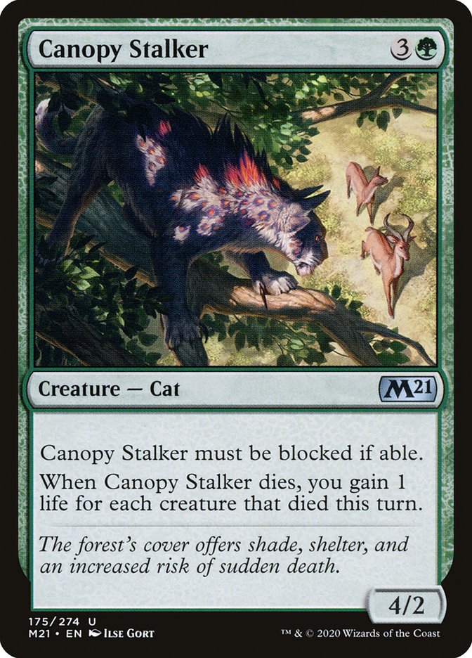 Canopy Stalker [Core Set 2021] | Black Swamp Games
