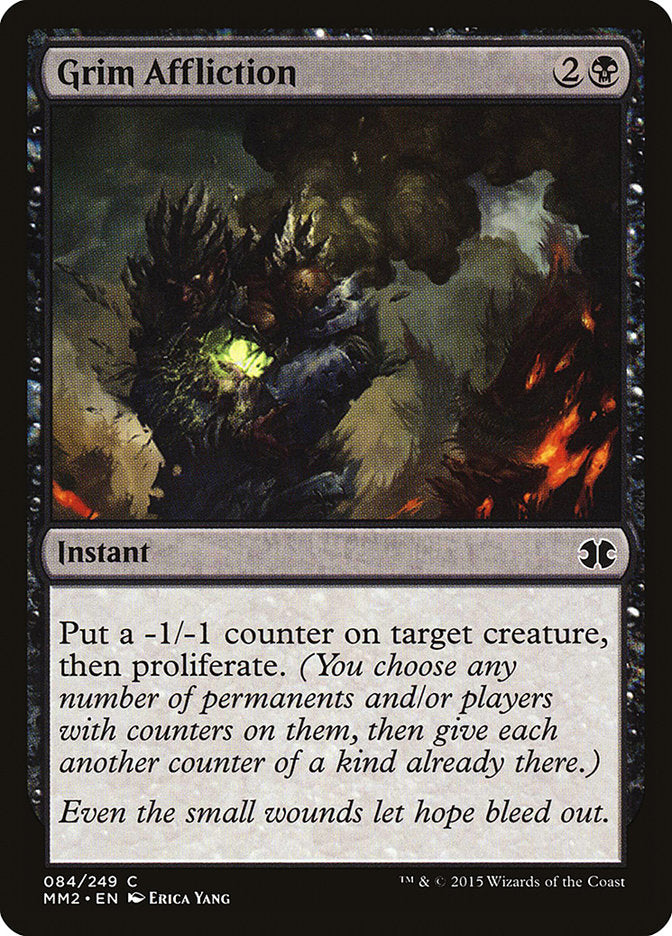 Grim Affliction [Modern Masters 2015] | Black Swamp Games