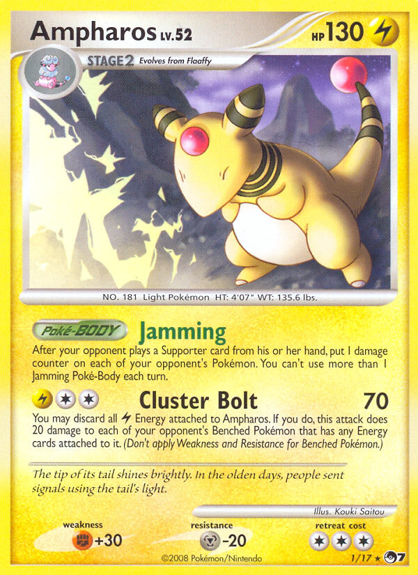 Ampharos (1/17) [POP Series 7] | Black Swamp Games