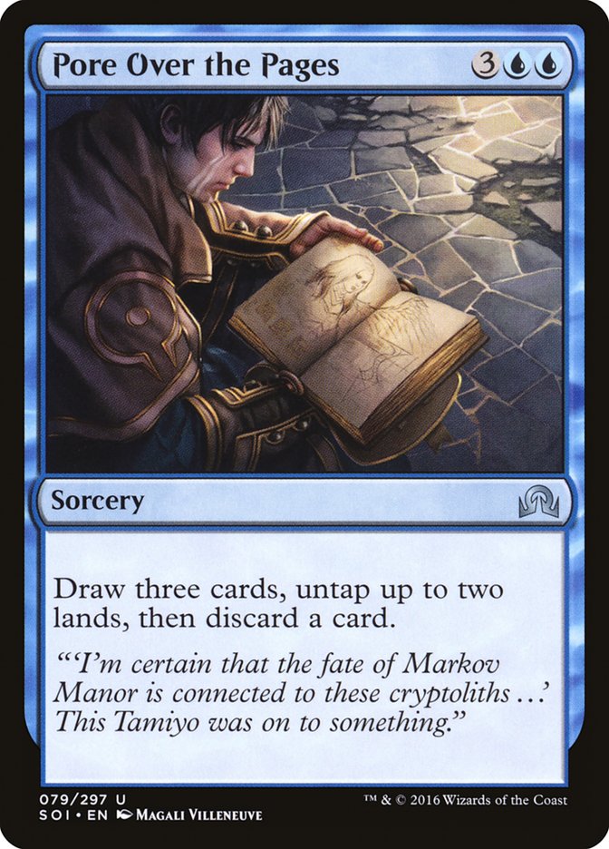 Pore Over the Pages [Shadows over Innistrad] | Black Swamp Games
