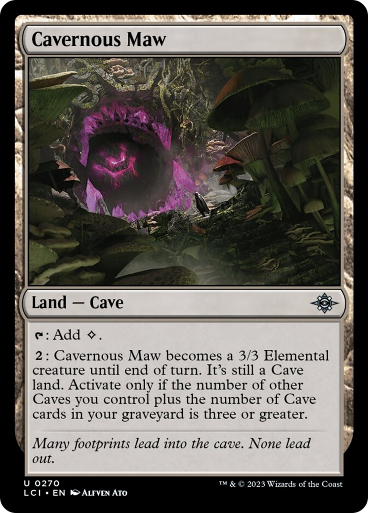 Cavernous Maw [The Lost Caverns of Ixalan] | Black Swamp Games