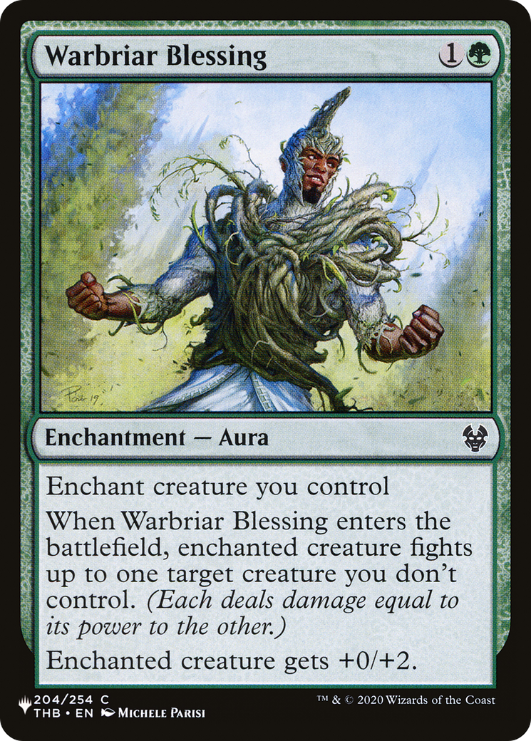 Warbriar Blessing [The List Reprints] | Black Swamp Games