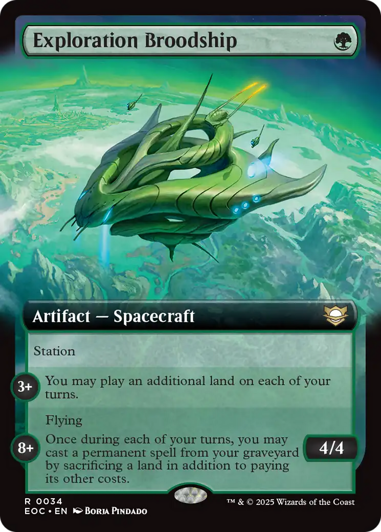 Exploration Broodship (Extended Art) [Edge of Eternities Commander] | Black Swamp Games