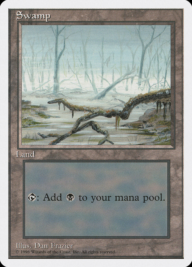 Swamp (White Fog in Center) [Introductory Two-Player Set] | Black Swamp Games