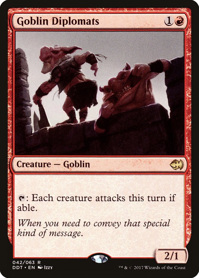 Goblin Diplomats [Duel Decks: Merfolk vs. Goblins] | Black Swamp Games
