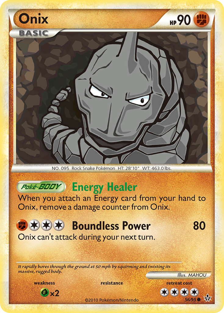 Onix (56/95) [HeartGold & SoulSilver: Unleashed] | Black Swamp Games