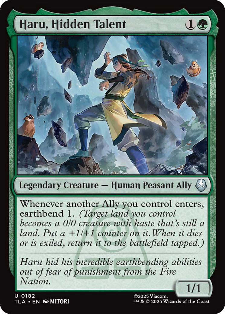 Haru, Hidden Talent [Avatar: The Last Airbender] | Black Swamp Games