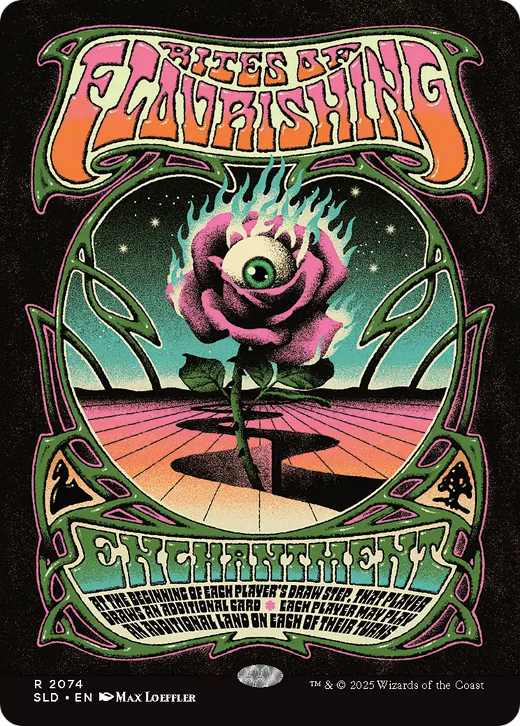 Rites of Flourishing (2074) (Rainbow Foil) [Secret Lair Drop Series] | Black Swamp Games