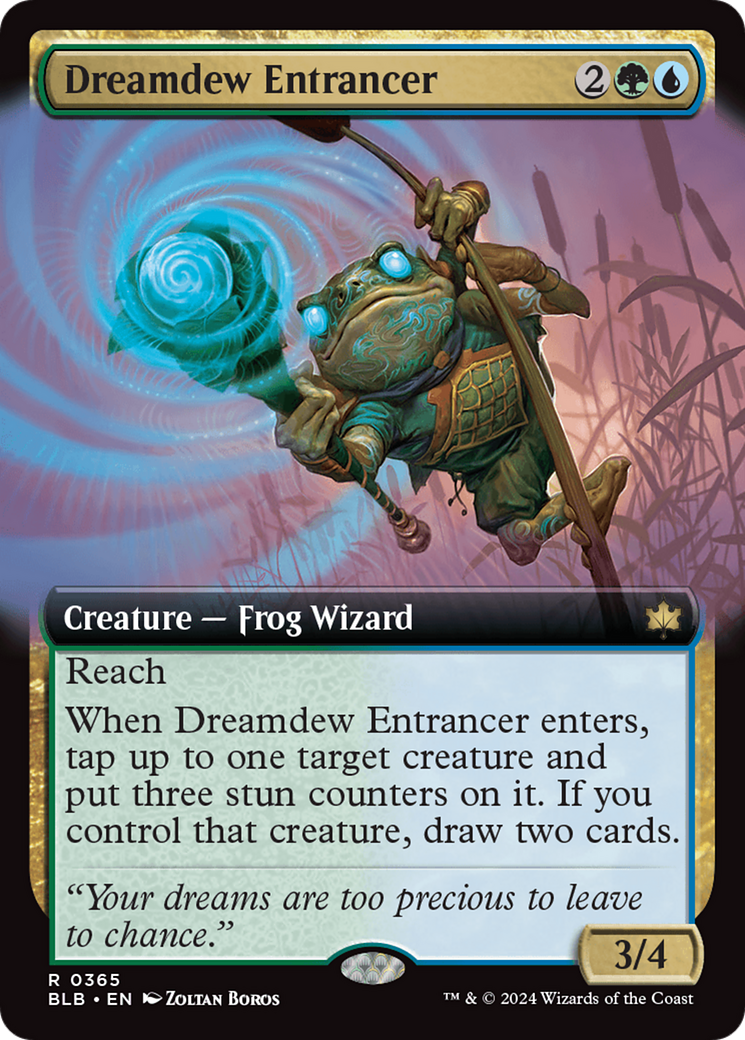 Dreamdew Entrancer (Extended Art) [Bloomburrow] | Black Swamp Games