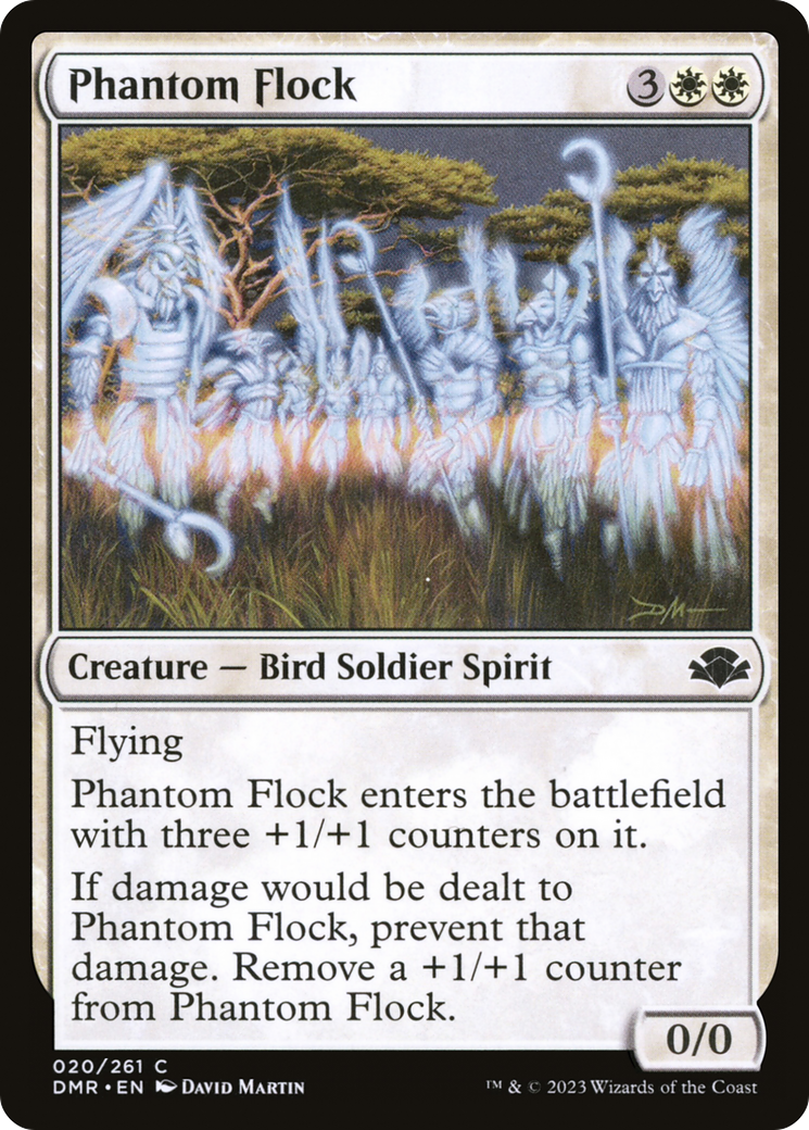 Phantom Flock [Dominaria Remastered] | Black Swamp Games