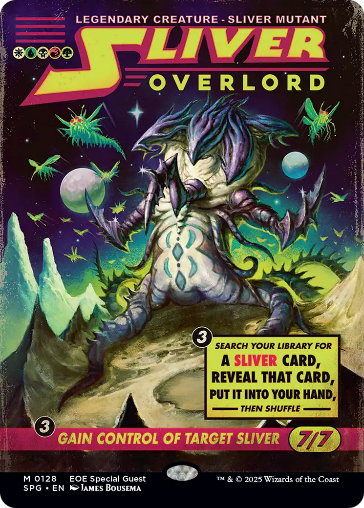 Sliver Overlord (Showcase) [Edge of Eternities Special Guests] | Black Swamp Games