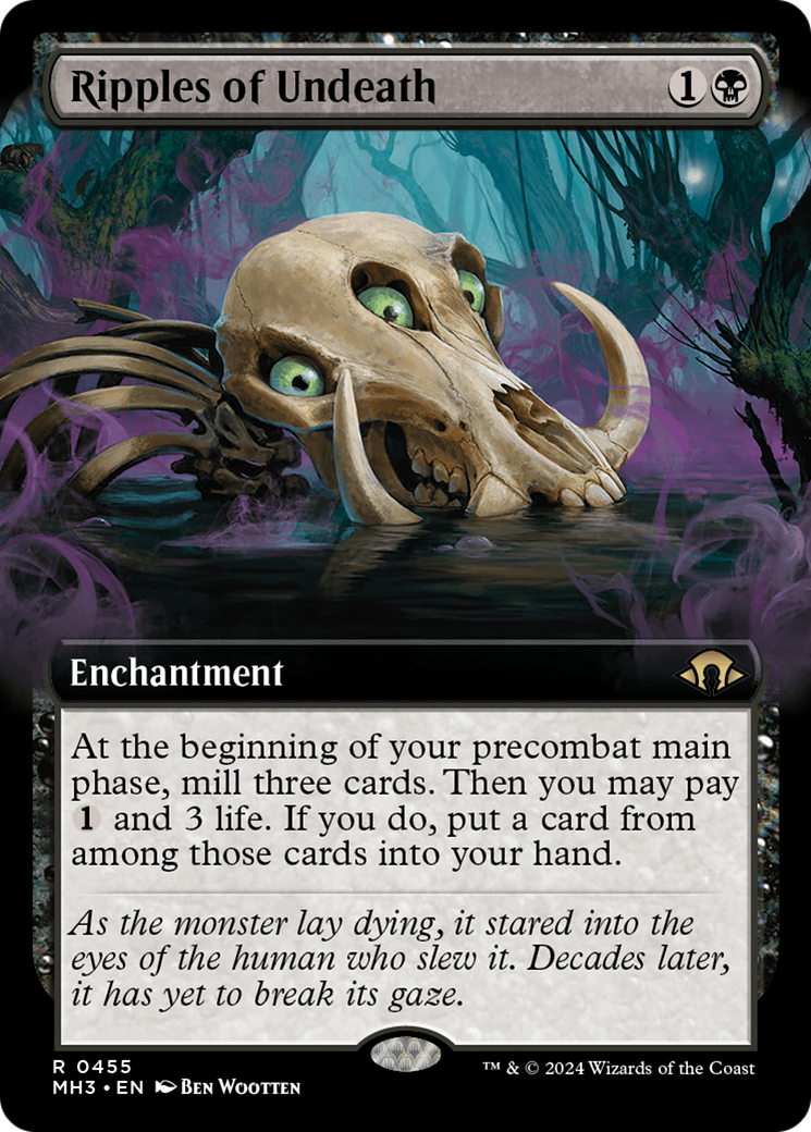 Ripples of Undeath (Extended Art) [Modern Horizons 3] | Black Swamp Games