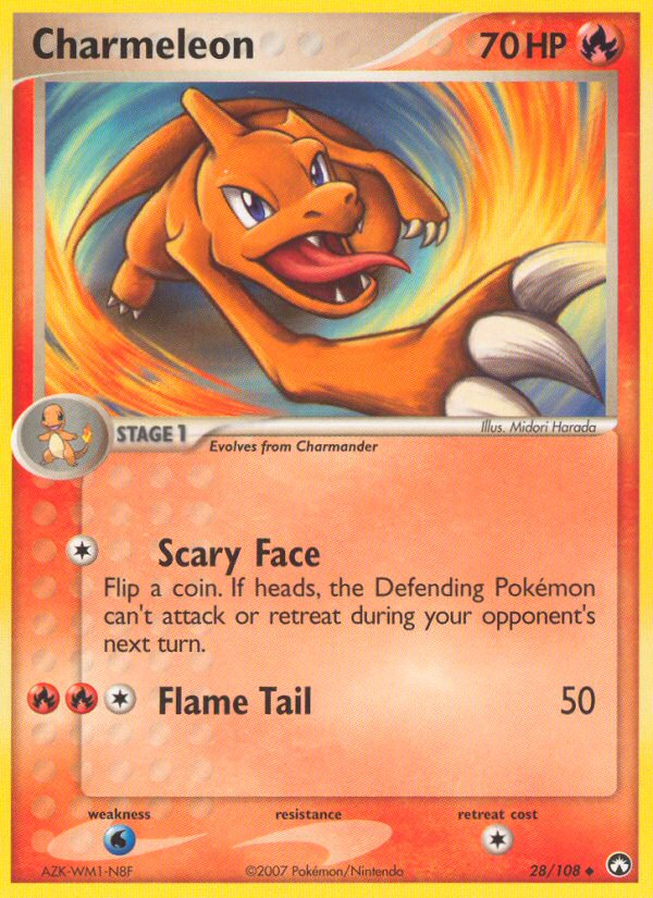 Charmeleon (28/108) [EX: Power Keepers] | Black Swamp Games