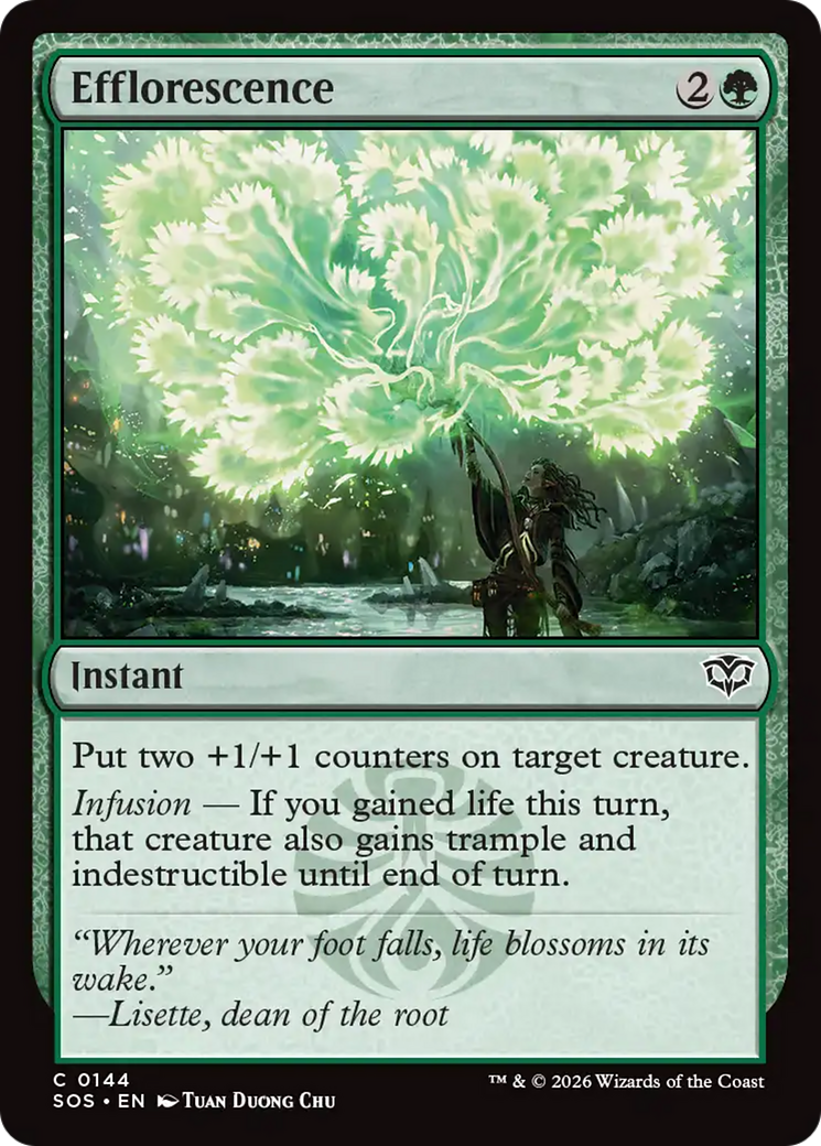 Efflorescence [Secrets of Strixhaven] | Black Swamp Games