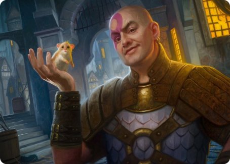 Minsc, Beloved Ranger Art Card [Dungeons & Dragons: Adventures in the Forgotten Realms Art Series] | Black Swamp Games
