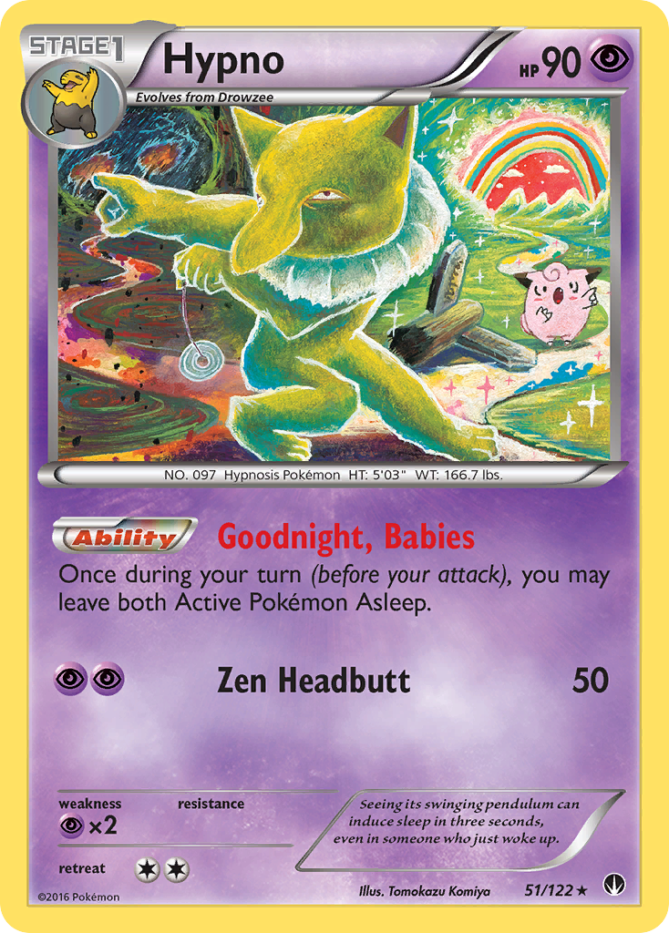 Hypno (51/122) [XY: BREAKpoint] | Black Swamp Games