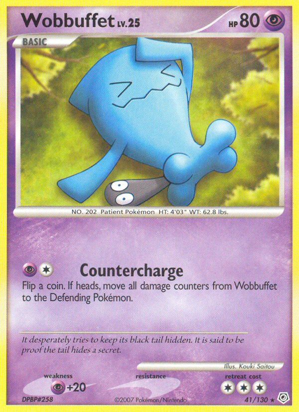 Wobbuffet (41/130) [Diamond & Pearl: Base Set] | Black Swamp Games