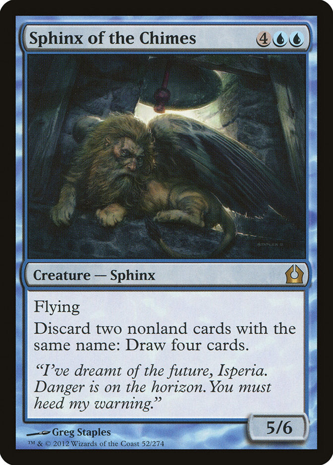 Sphinx of the Chimes [Return to Ravnica] | Black Swamp Games