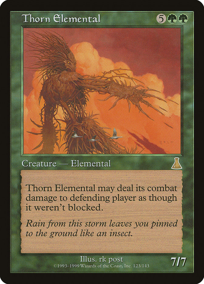 Thorn Elemental [Urza's Destiny] | Black Swamp Games