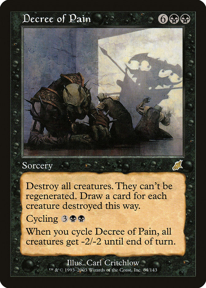 Decree of Pain [Scourge] | Black Swamp Games