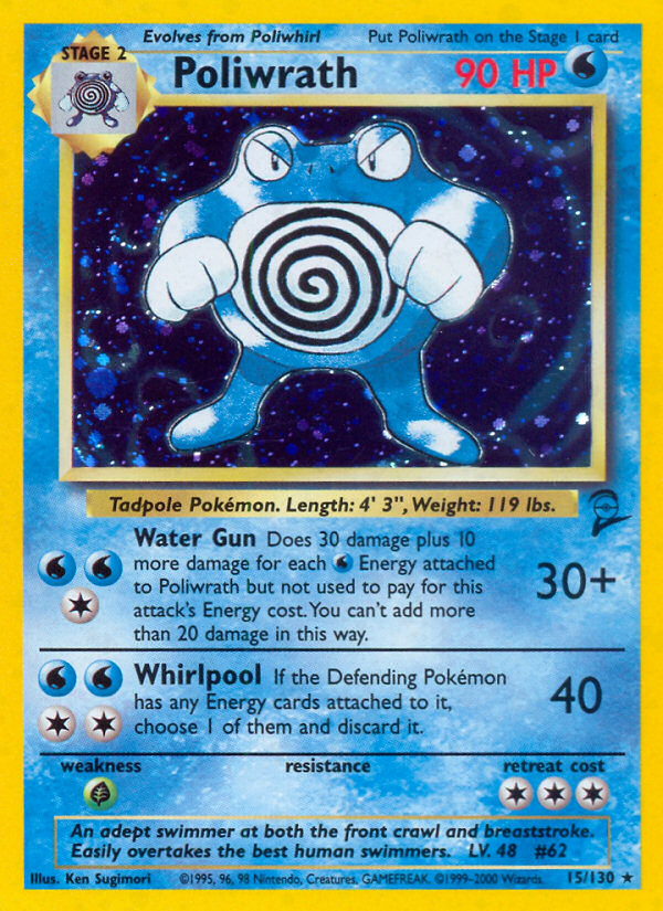 Poliwrath (15/130) [Base Set 2] | Black Swamp Games