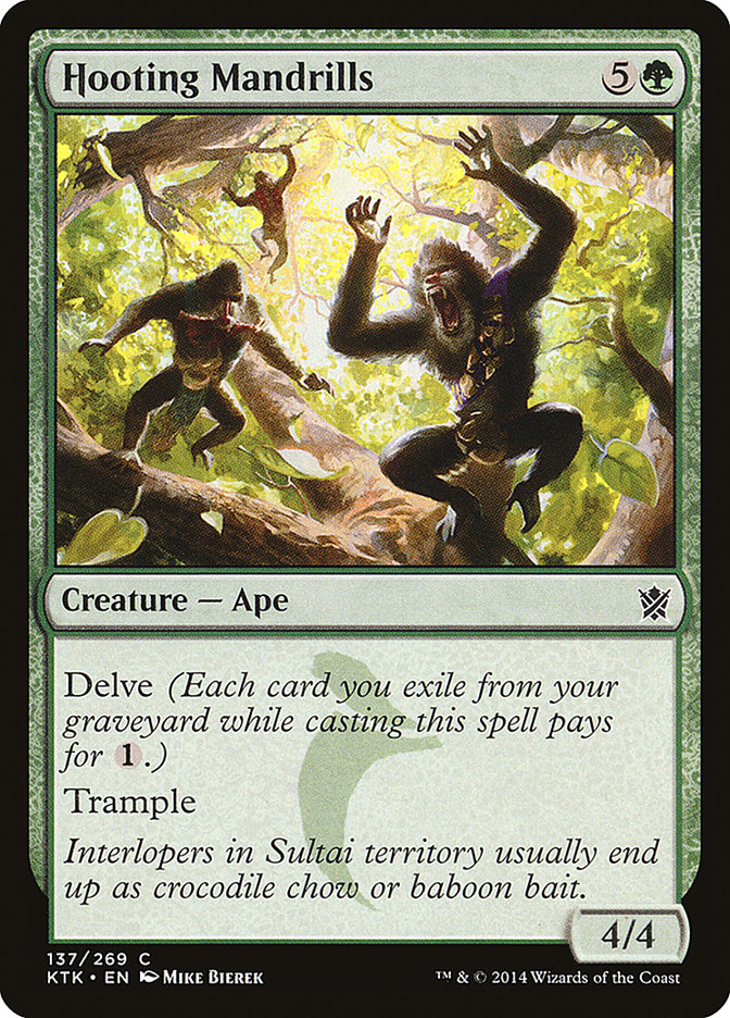 Hooting Mandrills [Khans of Tarkir] | Black Swamp Games