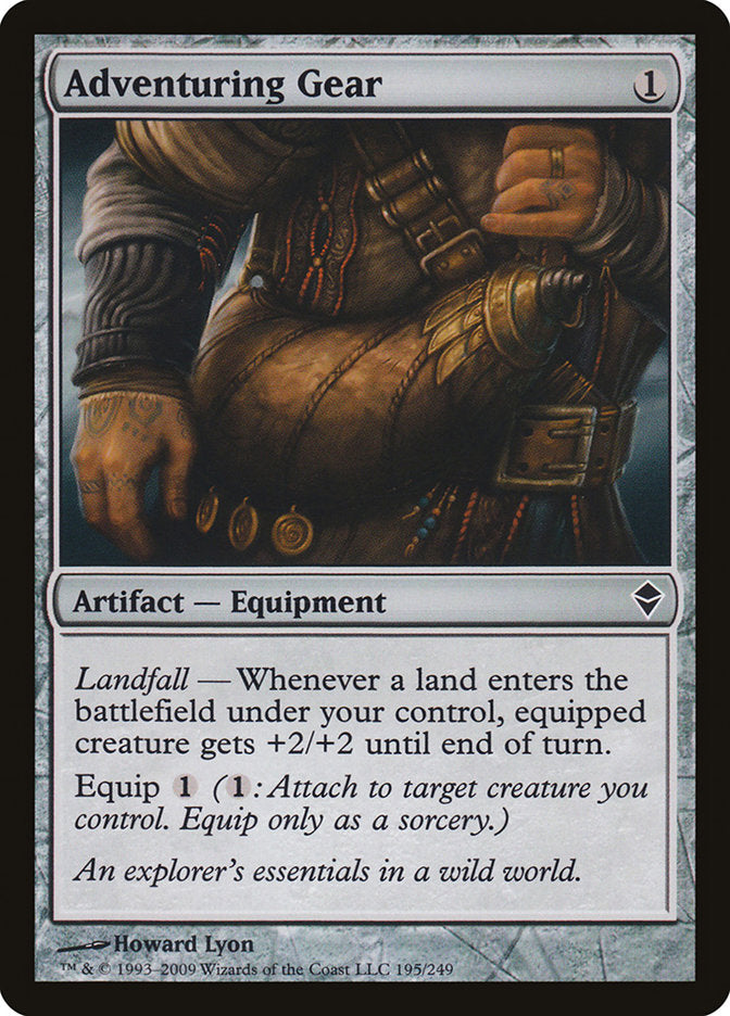 Adventuring Gear [Zendikar] | Black Swamp Games