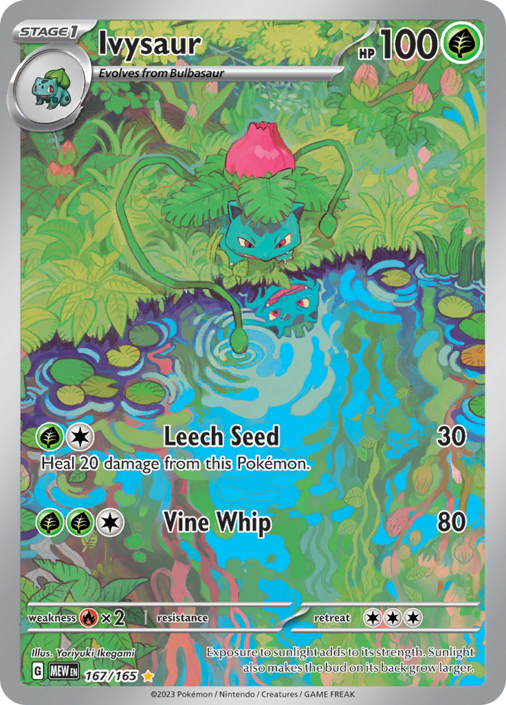 Ivysaur (167/165) [Scarlet & Violet: 151] | Black Swamp Games