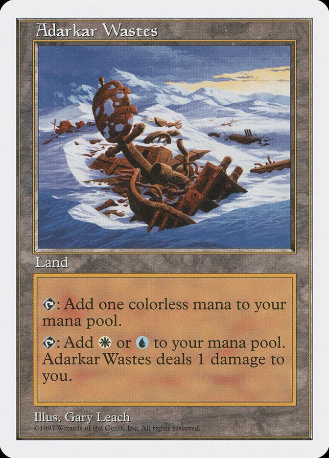 Adarkar Wastes [Fifth Edition] | Black Swamp Games